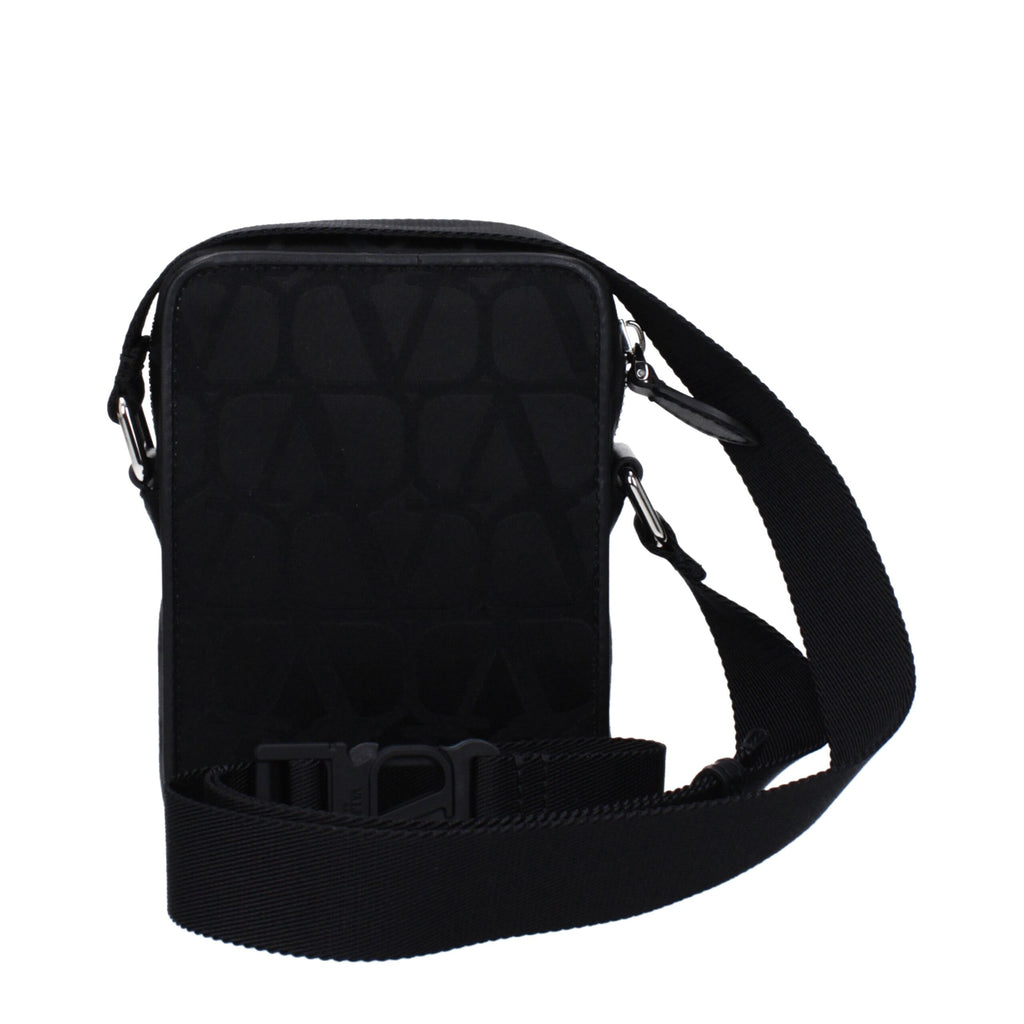 Valentino Garavani Black Fabric Shoulder Bag
