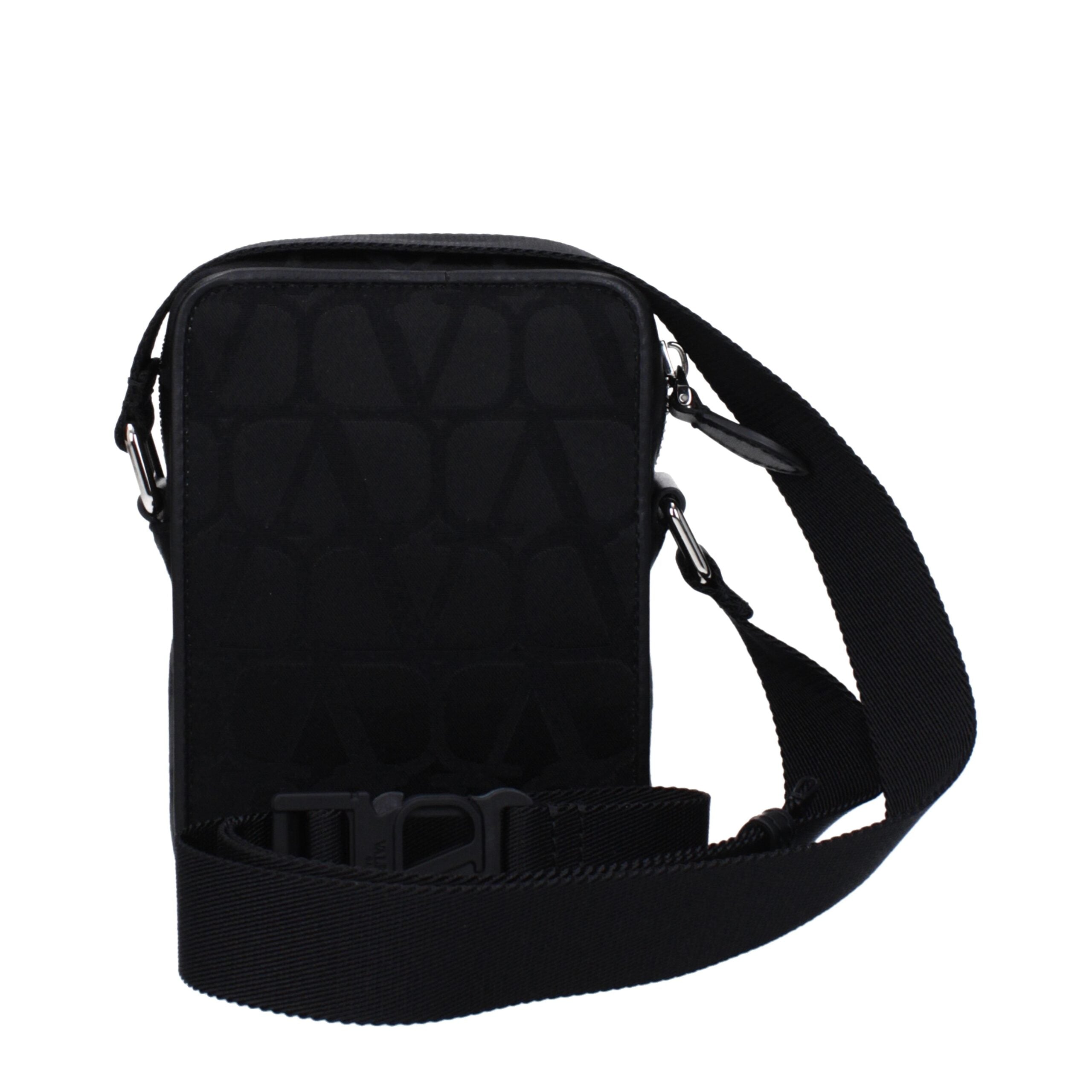 Valentino Garavani Black Fabric Shoulder Bag