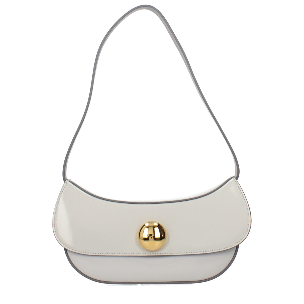 Marni Graue Leder Schultertasche