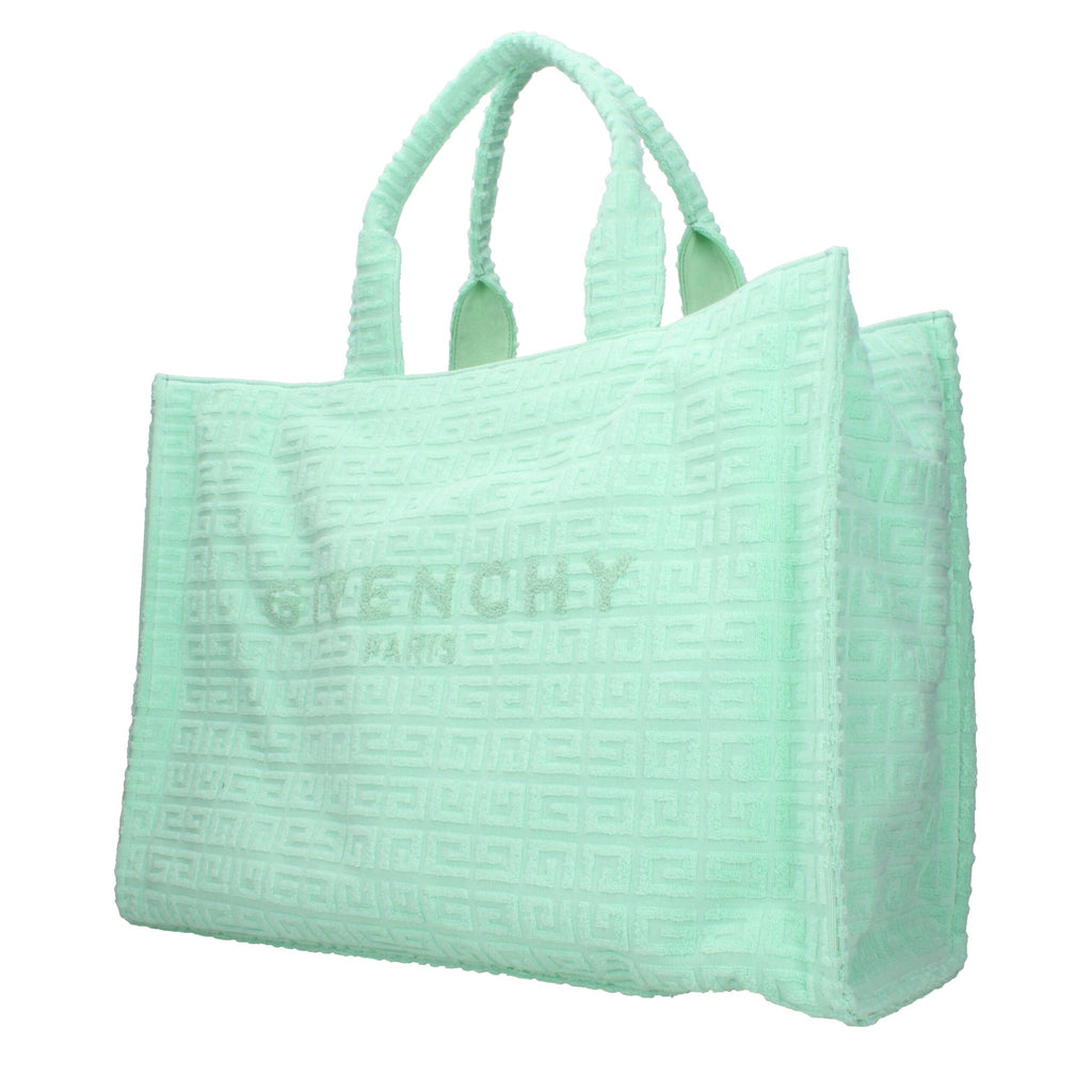 Givenchy Grüne Stoffhandtasche