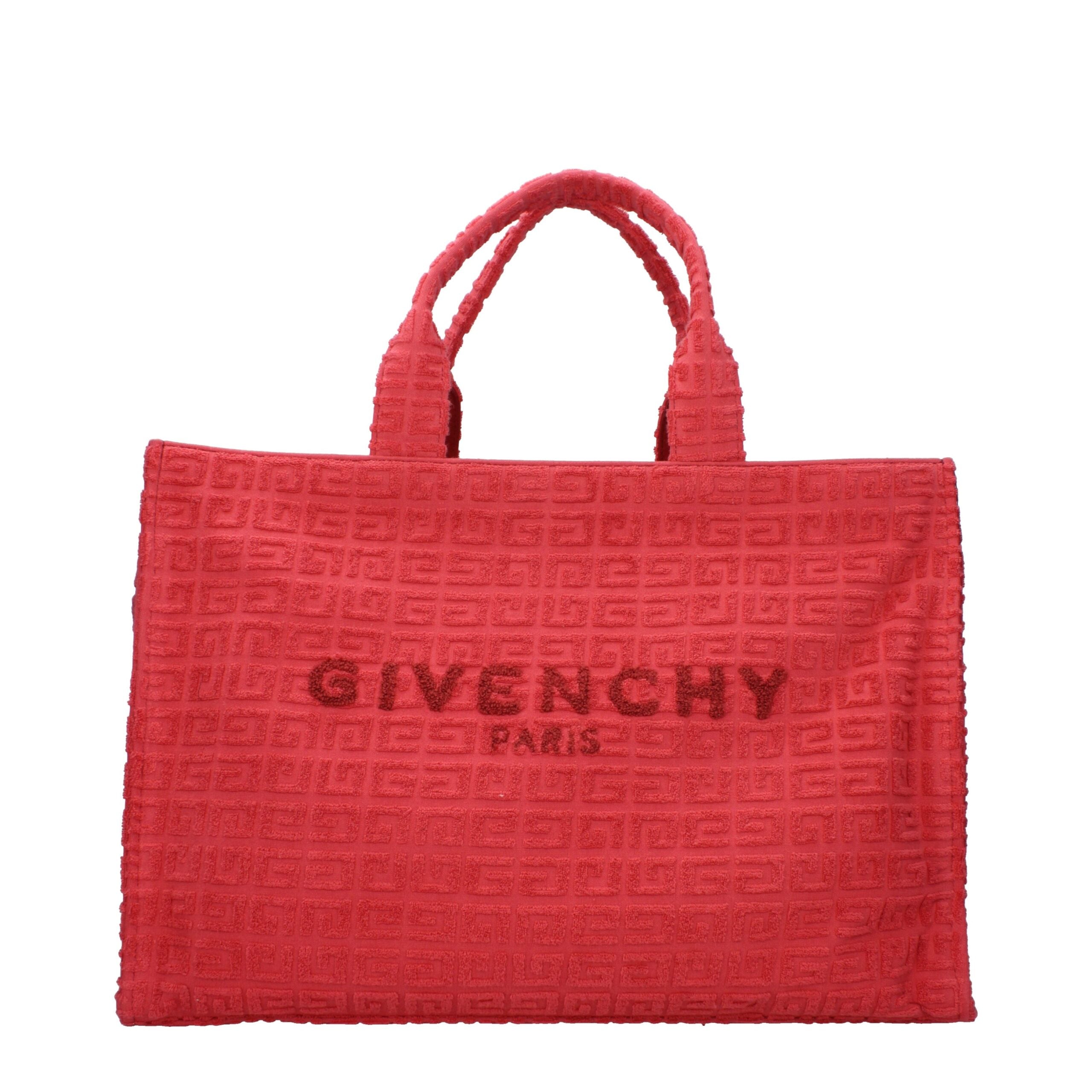 Givenchy Rote Stoffhandtasche