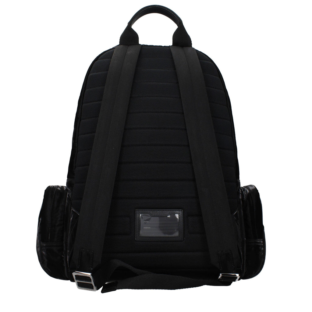 Dolce & Gabbana Schwarzer Nylon-Rucksack