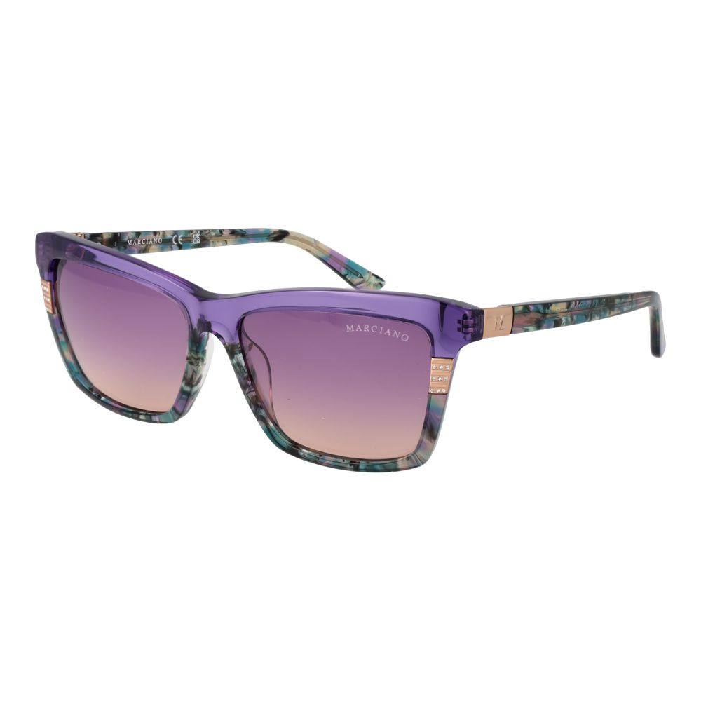 Marciano by Guess Sonnenbrille aus violettem Acetat