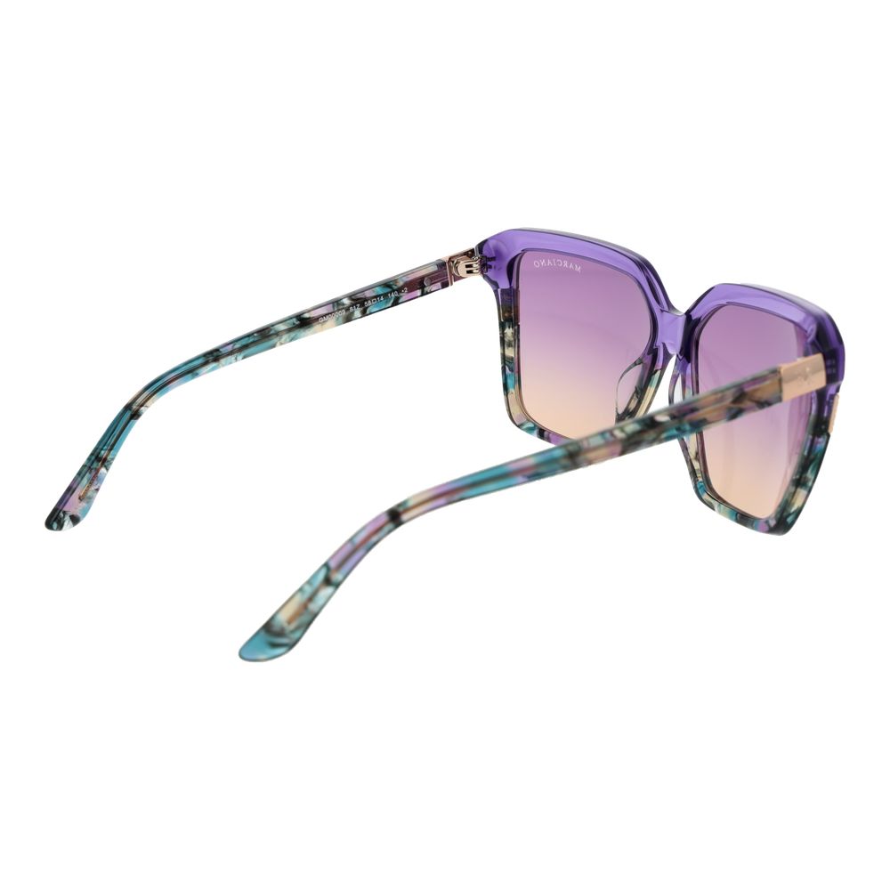 Marciano by Guess Sonnenbrille aus violettem Acetat