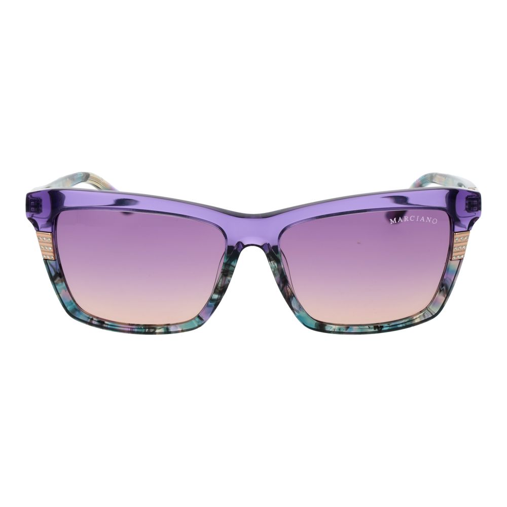 Marciano by Guess Sonnenbrille aus violettem Acetat