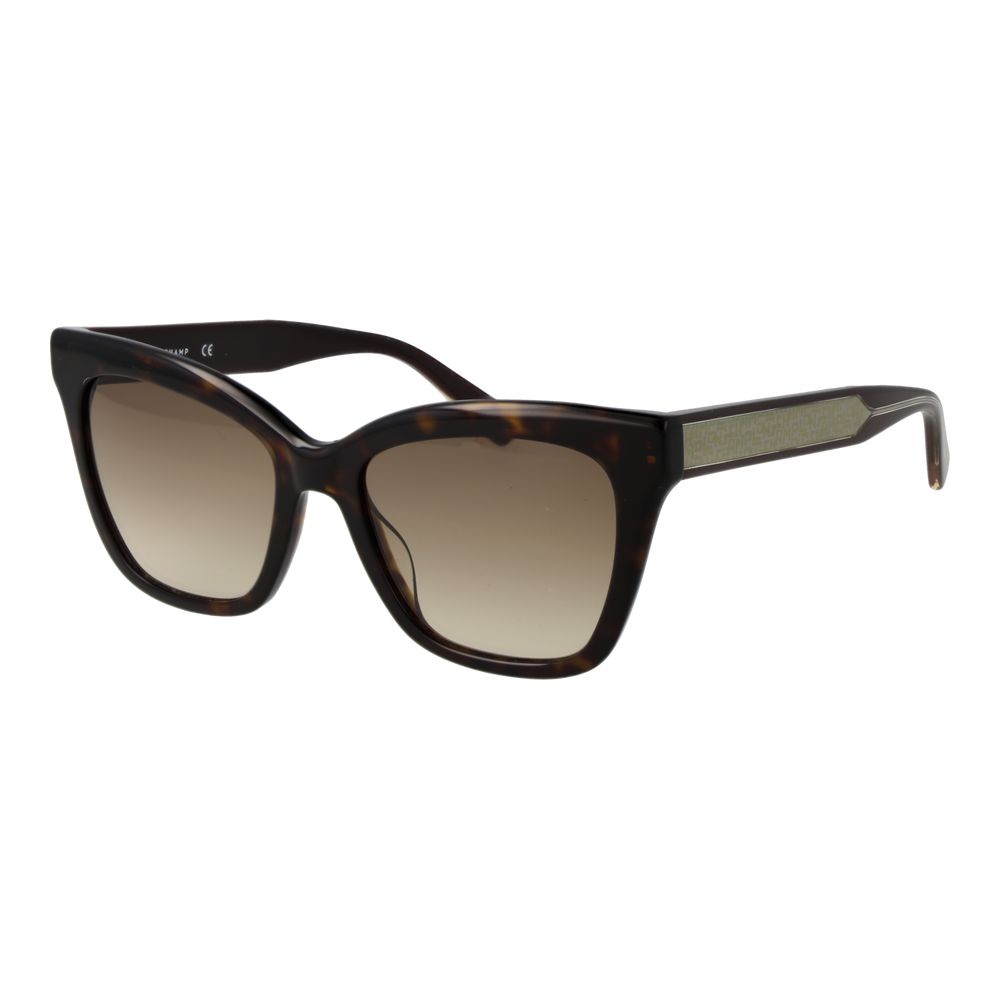Longchamp Braune Sonnenbrille aus Acetat