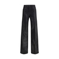 L'Agence Schwarze Baumwolljeans Denim