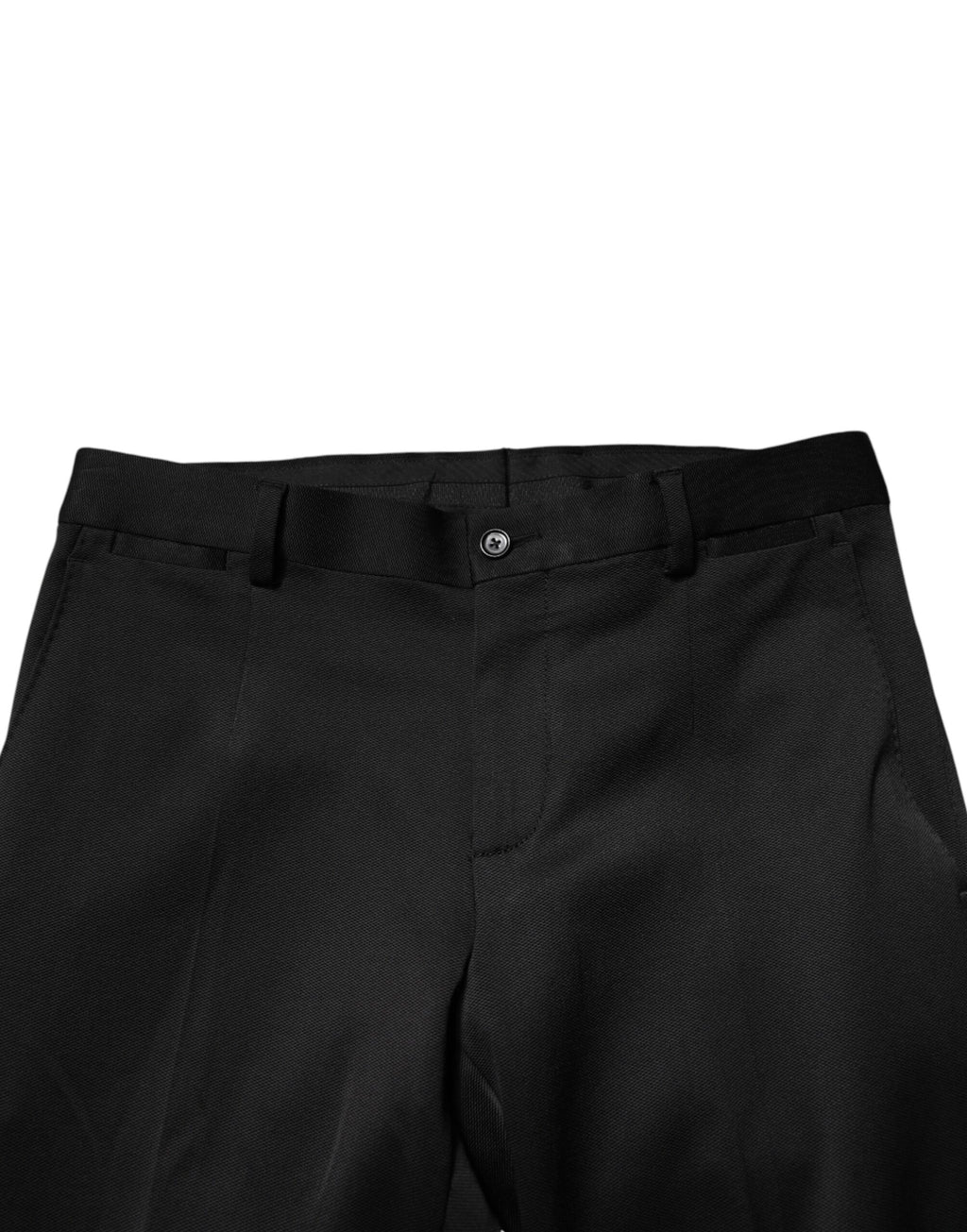 Dolce & Gabbana Men's Black Viscose Trousers
