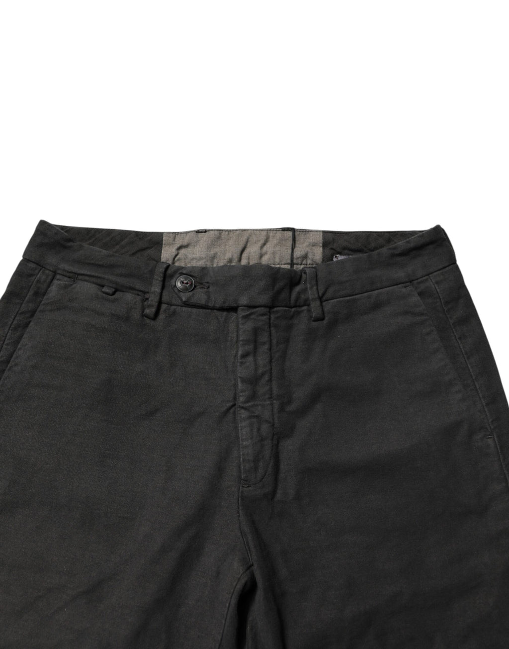 Maison Clochard Dunkelgraue Baumwoll Skinny Jeans für Herren mit mittlerer Leibhöhe