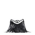 Valentino Garavani Schwarze Lederhandtasche