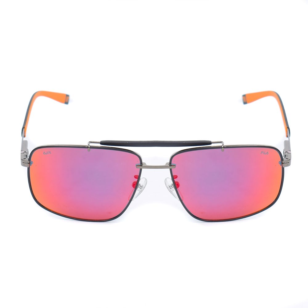 Fila Grey Metal Sunglasses