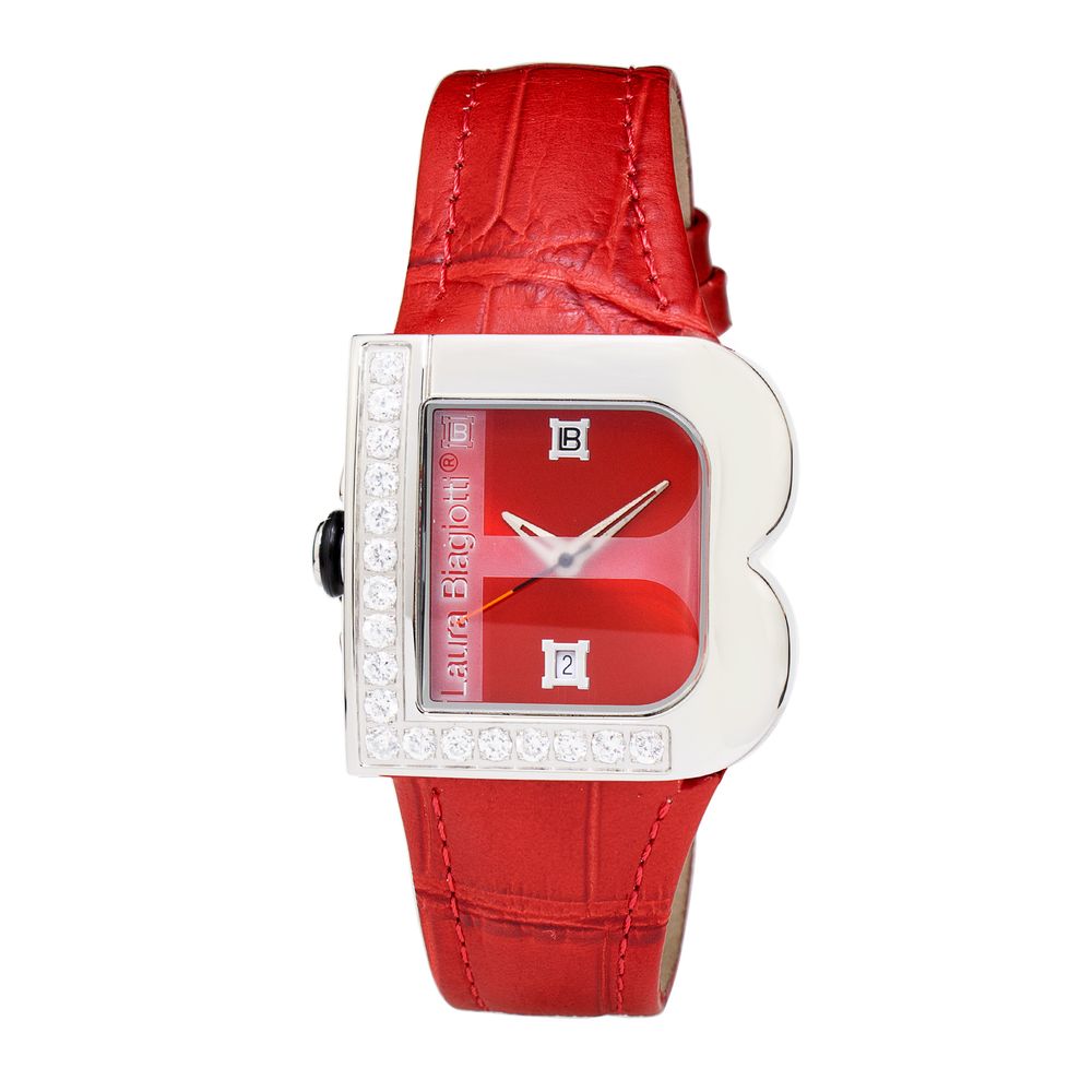 Laura Biagiotti Multicolor Leder Armbanduhr
