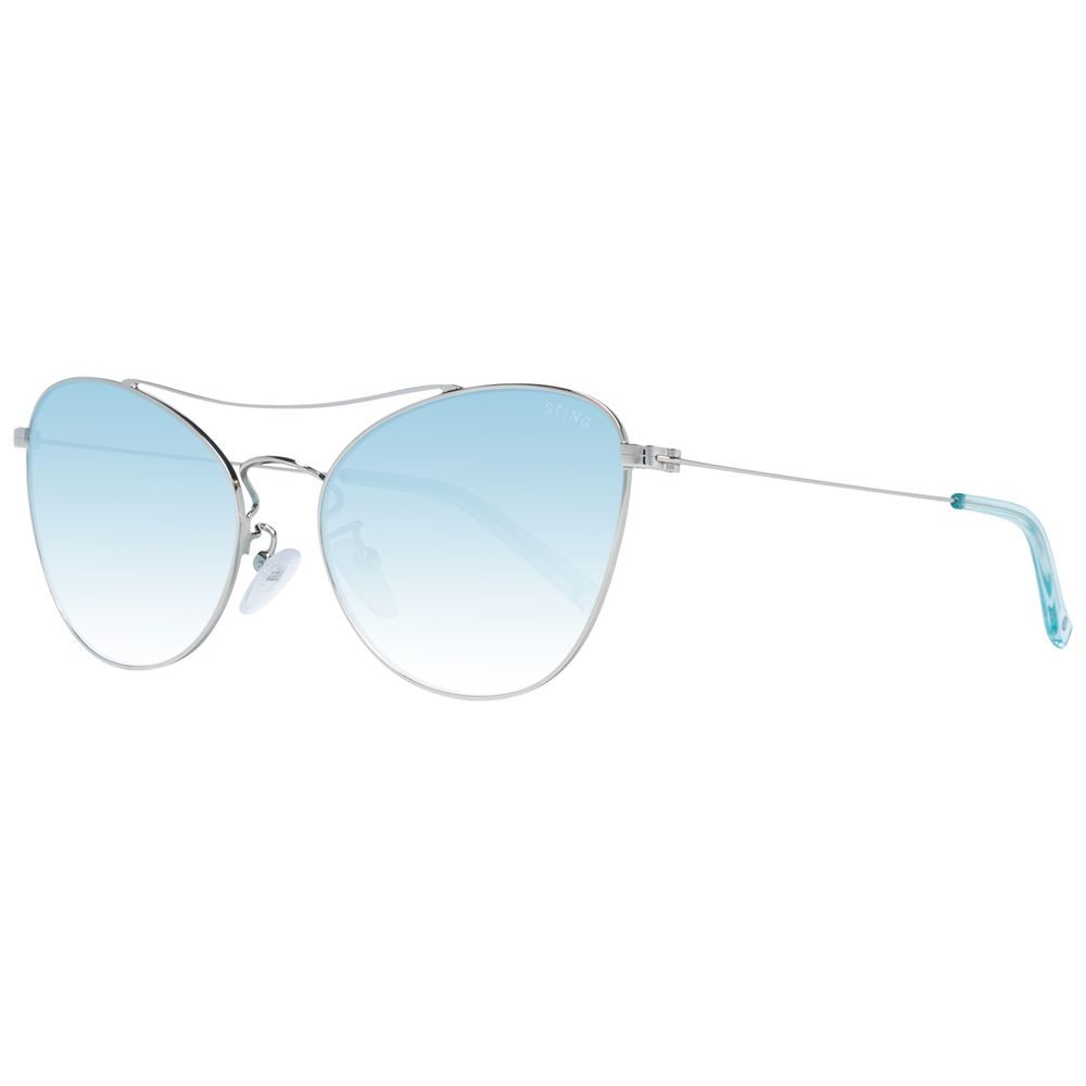 Sting Graue Sonnenbrille aus Metall