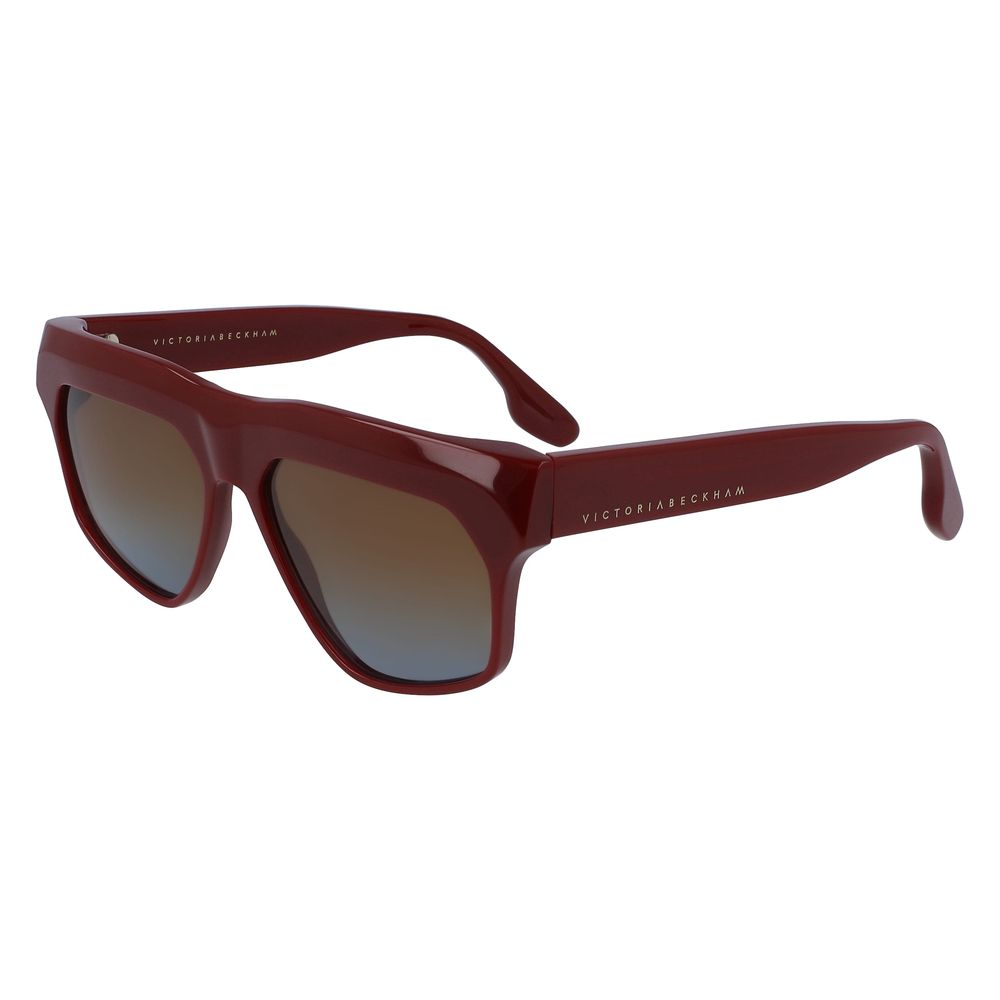 Victoria Beckham Sonnenbrille aus Bordeaux-Acetat