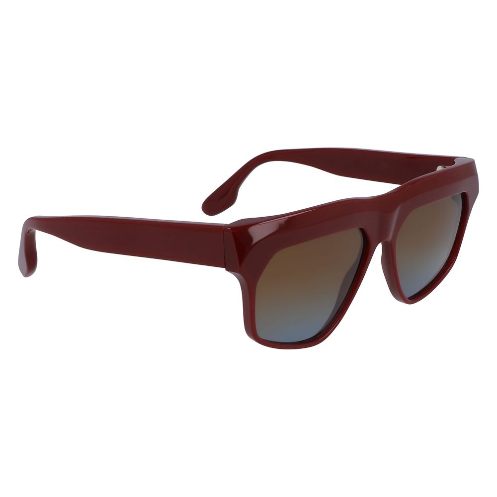 Victoria Beckham Sonnenbrille aus Bordeaux-Acetat