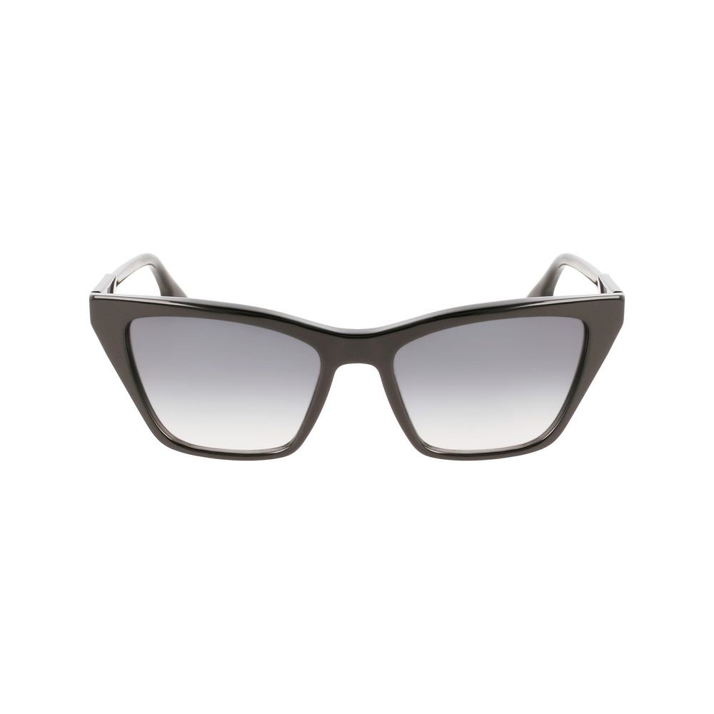 Victoria Beckham Schwarze Sonnenbrille aus Acetat