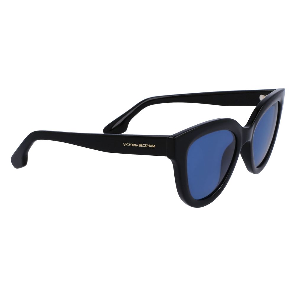 Victoria Beckham Black Injection Molded Sunglasses