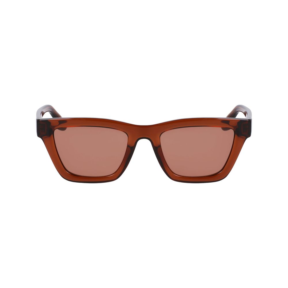 Victoria Beckham Braune Sonnenbrille aus injected Material