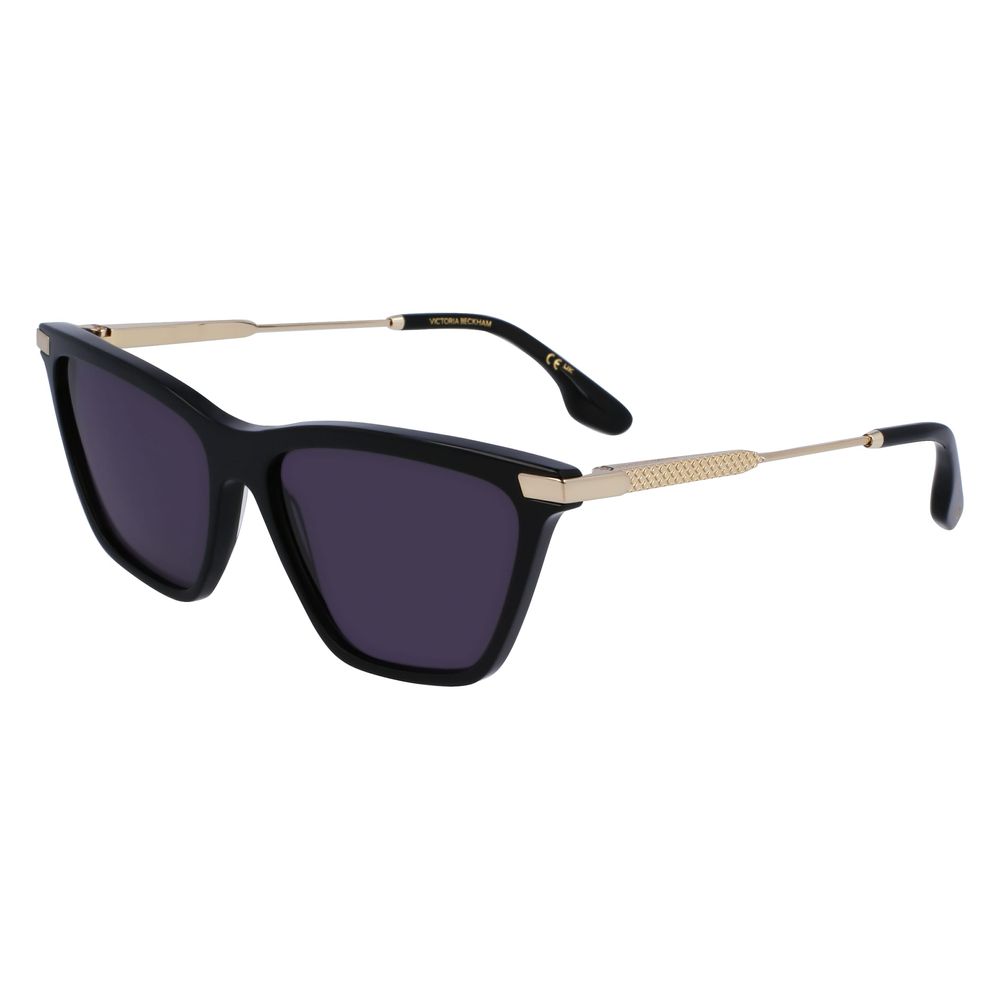 Victoria Beckham Schwarze Sonnenbrille aus Acetat