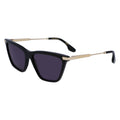 Victoria Beckham Schwarze Sonnenbrille aus Acetat