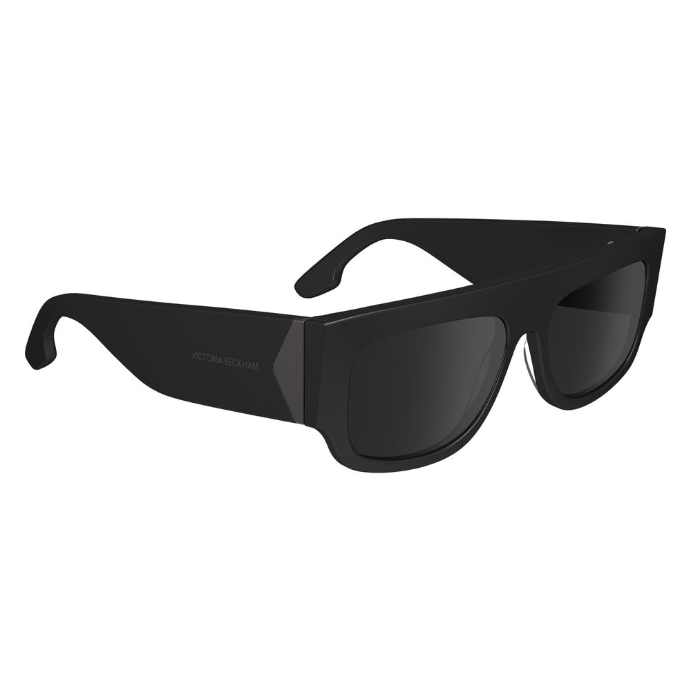 Victoria Beckham Schwarze Sonnenbrille aus Acetat