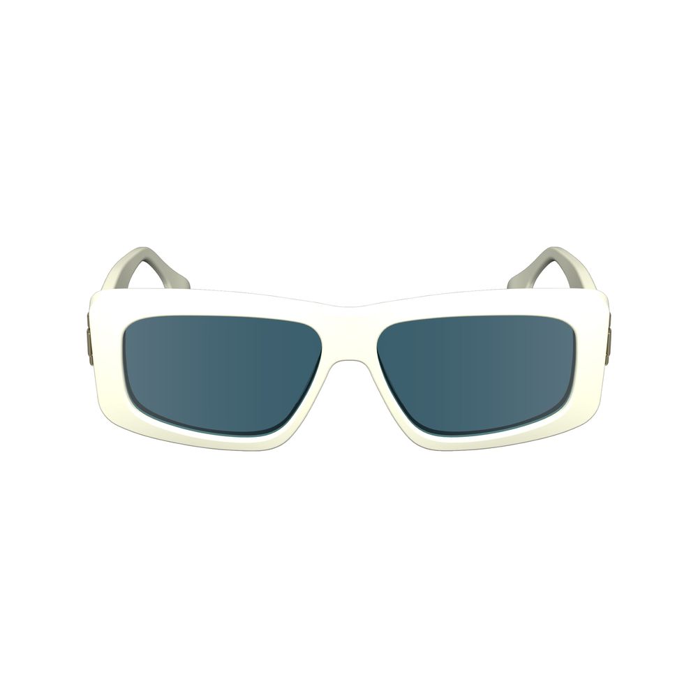 Victoria Beckham Weiße Sonnenbrille aus Acetat
