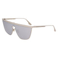 Victoria Beckham Grey Metal Sunglasses