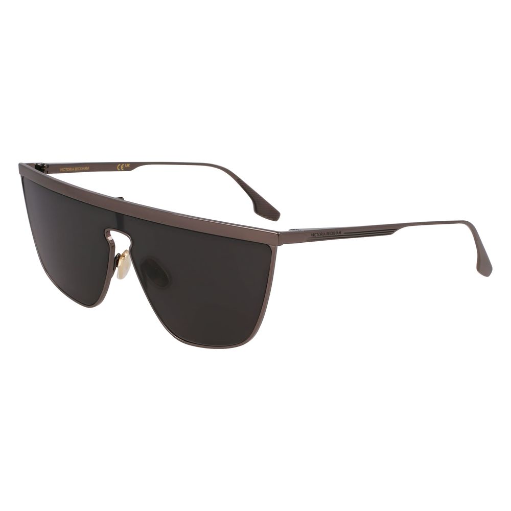 Victoria Beckham Graue Sonnenbrille aus Metall