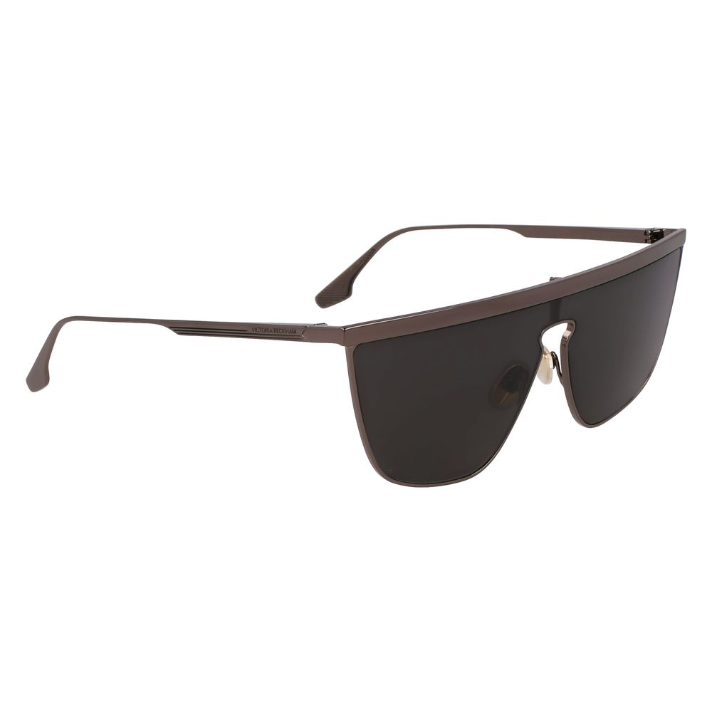 Victoria Beckham Graue Sonnenbrille aus Metall