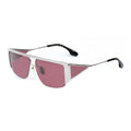 Victoria Beckham Grey Metal Sunglasses