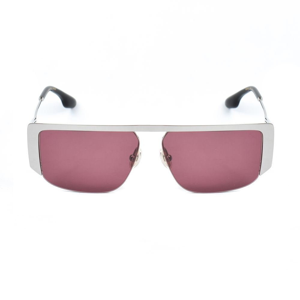 Victoria Beckham Grey Metal Sunglasses
