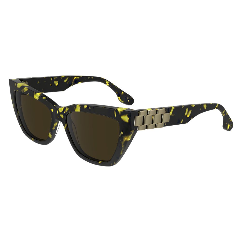 Victoria Beckham Mehrfarbige Sonnenbrille aus Acetat