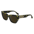 Victoria Beckham Mehrfarbige Sonnenbrille aus Acetat