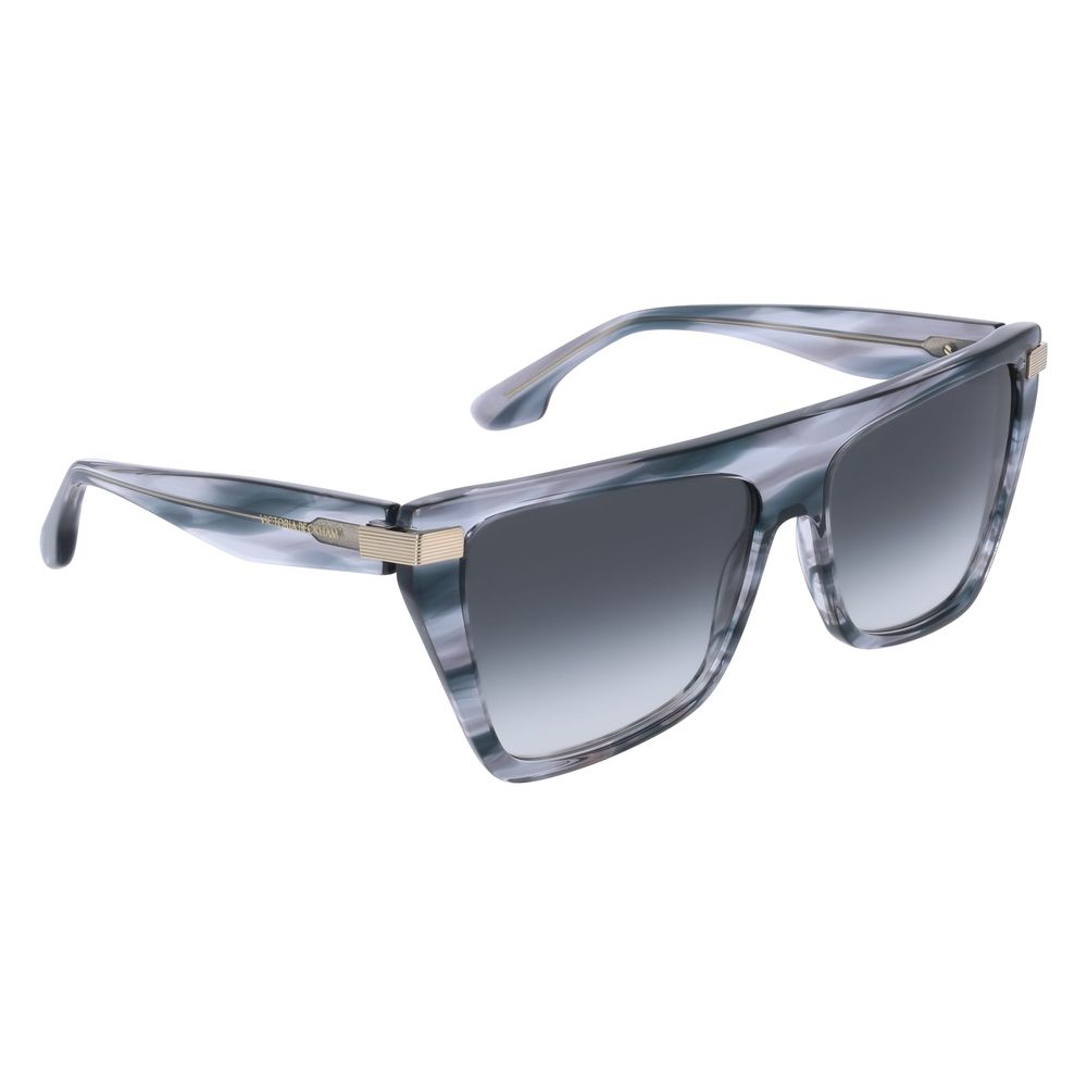 Victoria Beckham Graue Sonnenbrille aus Acetat