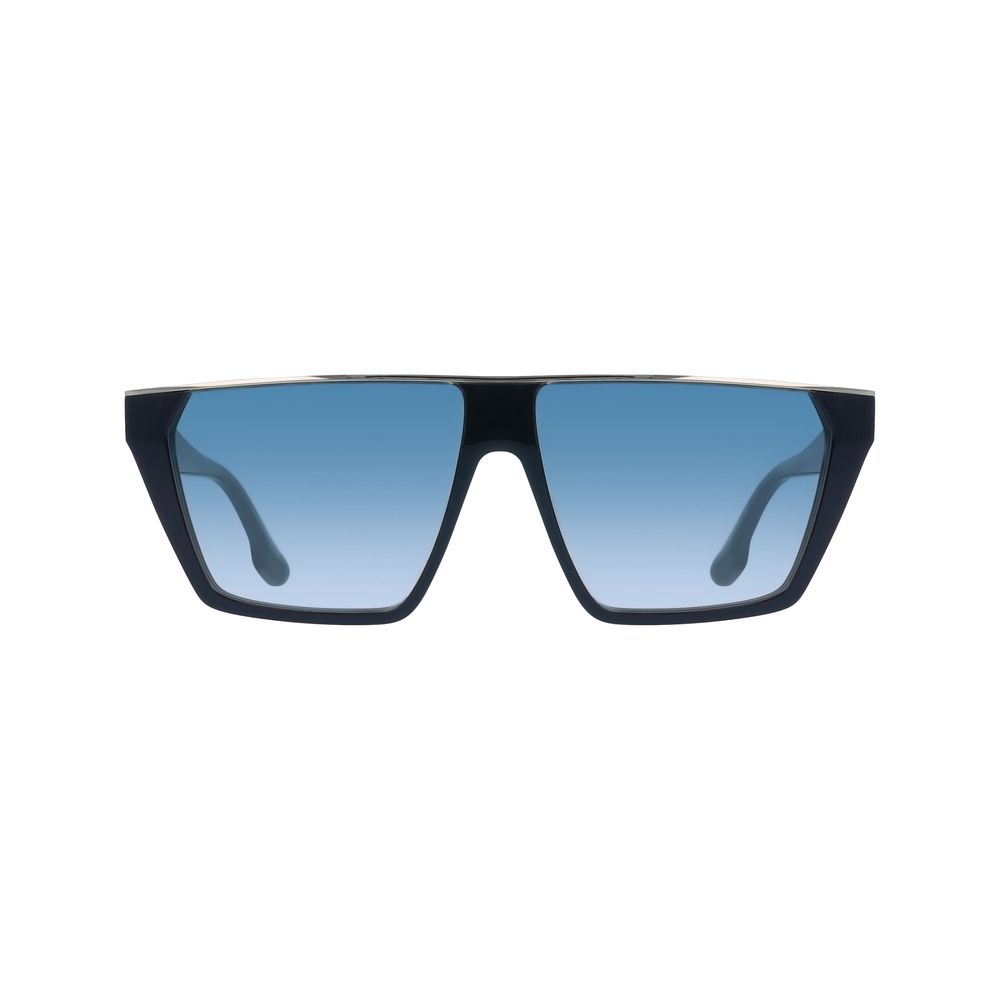 Victoria Beckham Blaue Sonnenbrille aus Acetat
