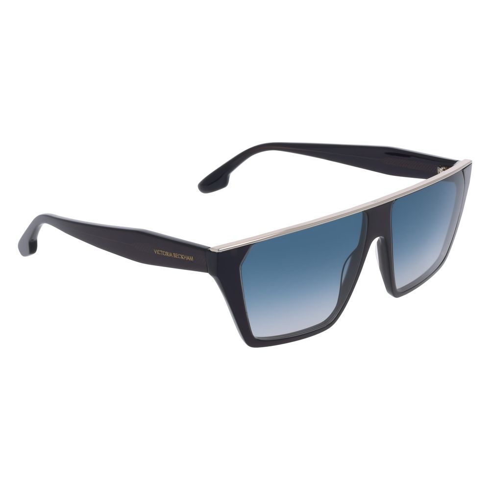 Victoria Beckham Blaue Sonnenbrille aus Acetat