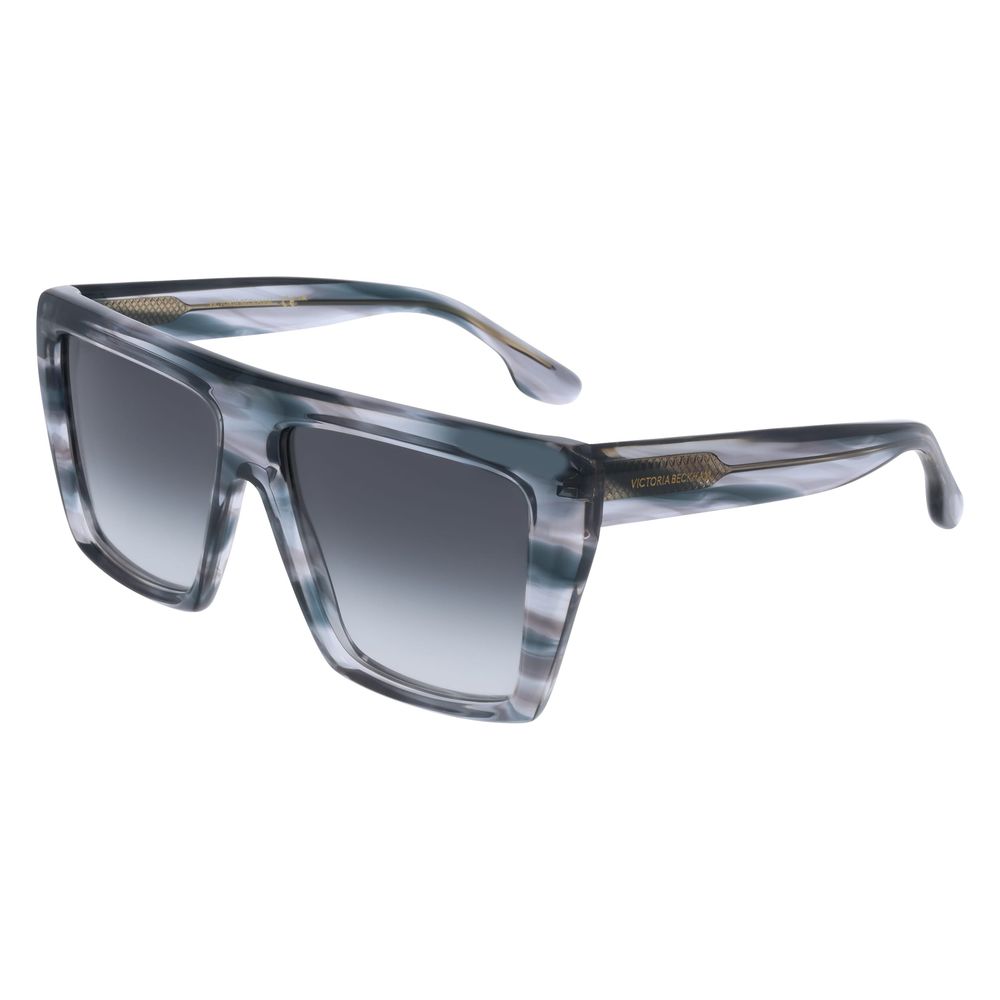 Victoria Beckham Graue Sonnenbrille aus Acetat