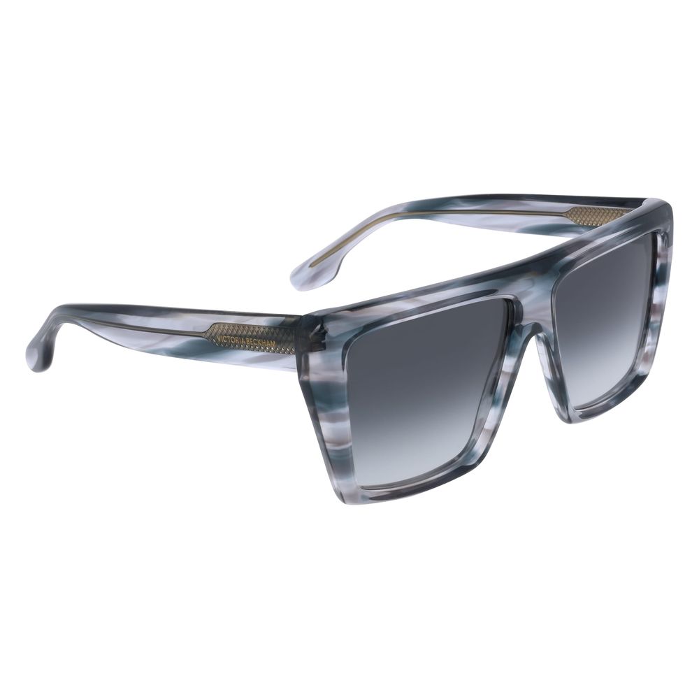 Victoria Beckham Graue Sonnenbrille aus Acetat