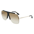 Victoria Beckham Black Acetate Sunglasses