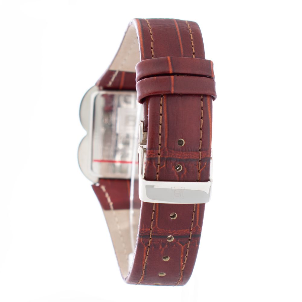 Laura Biagiotti Brown Leather Wristwatch