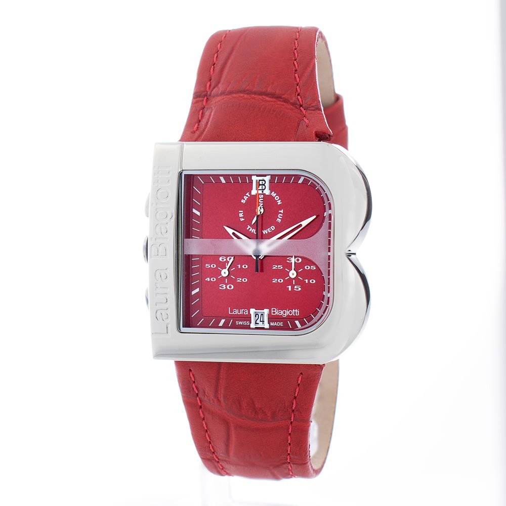 Laura Biagiotti Multicolor Leder Armbanduhr