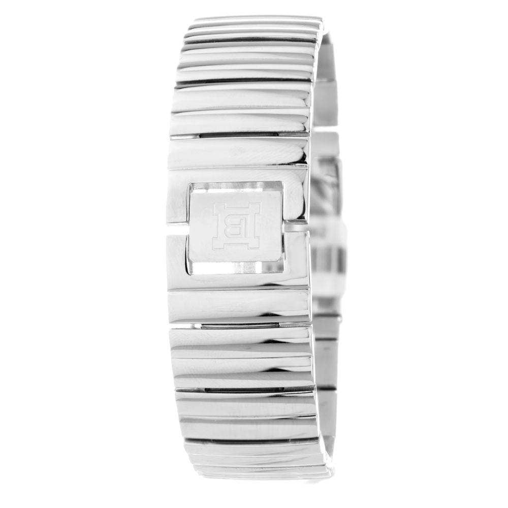 Laura Biagiotti Armbanduhr aus Edelstahl in Silber