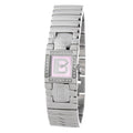 Laura Biagiotti Silberne Edelstahl-Dresswatch