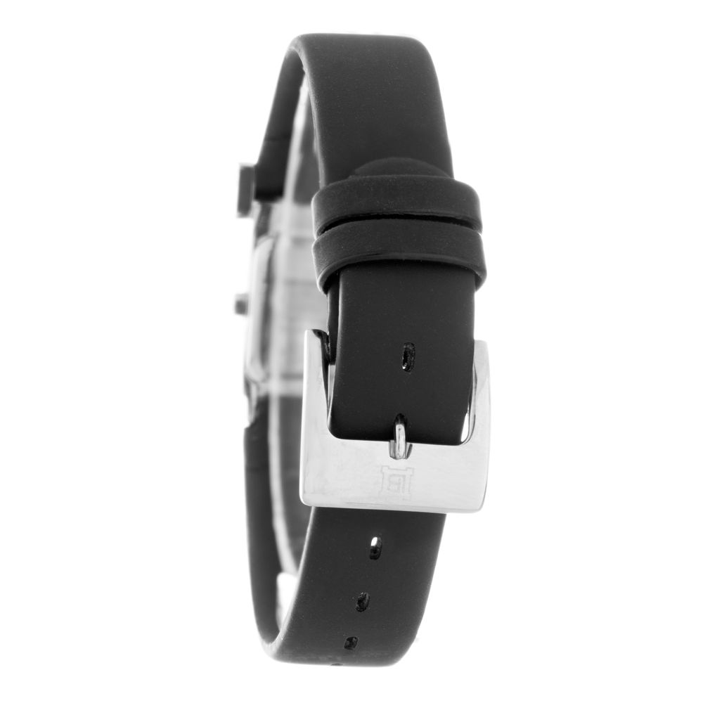 Laura Biagiotti Black Rubber Strap Watch