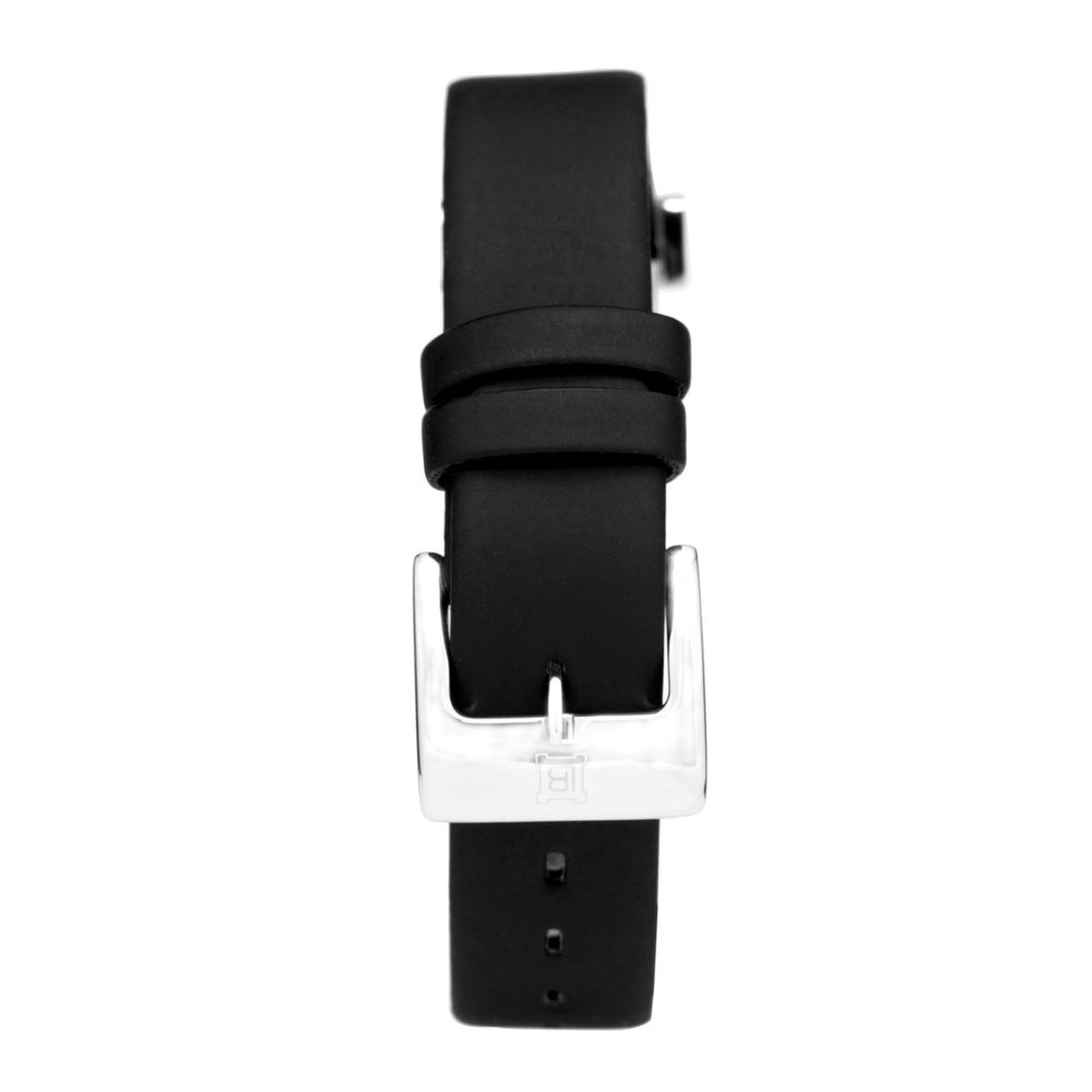 Laura Biagiotti Black Rubber Wristwatch