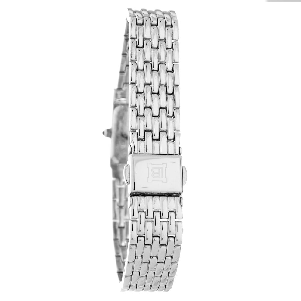 Laura Biagiotti Silberne Edelstahl-Dresswatch