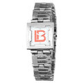 Laura Biagiotti Armbanduhr aus Edelstahl in Silber