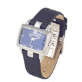 Laura Biagiotti Black Leather Strap Watch