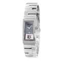 Laura Biagiotti Silberne Edelstahl-Dresswatch