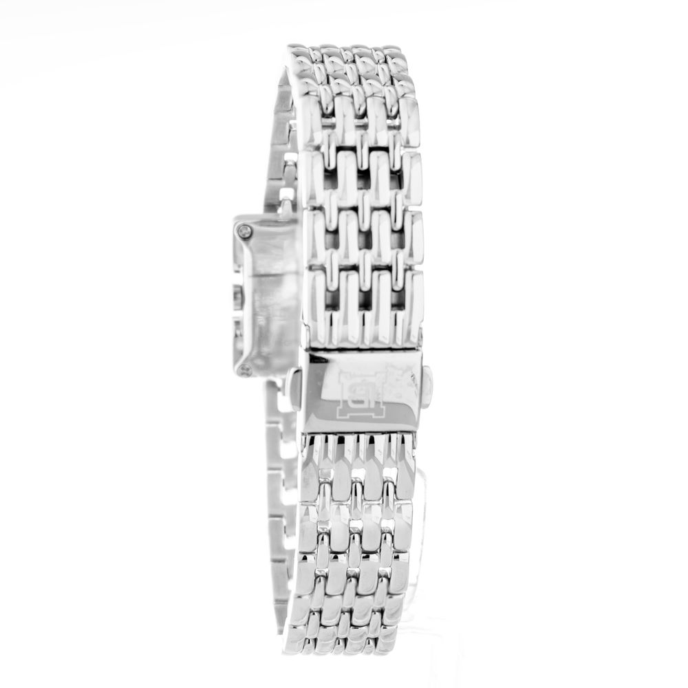 Laura Biagiotti Silberne Edelstahl-Dresswatch